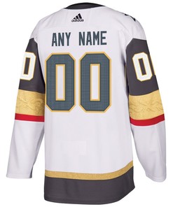 Vegas Golden Knights Stanley Cup 2023 Champions Patch Away Breakaway Custom Men Jersey - White