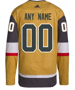 Vegas Golden Knights Stanley Cup 2023 Final Patch Home Breakaway Custom Men Jersey - Gold