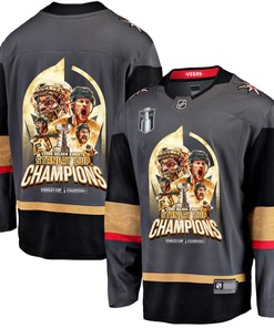 Vegas Golden Knights Unleashing Greatness 2023 Champions Stanley Cup Men Jersey - Black