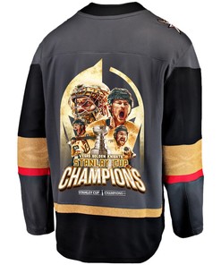 Vegas Golden Knights Unleashing Greatness 2023 Champions Stanley Cup Men Jersey - Black