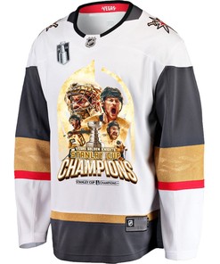 Vegas Golden Knights Unleashing Greatness 2023 Champions Stanley Cup Men Jersey - White