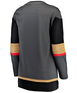 Vegas Golden Knights Women's 2023 Stanley Cup Final Alternate Breakaway Jersey - Black