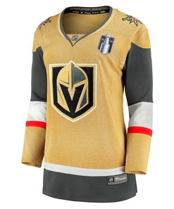Vegas Golden Knights Women's 2023 Stanley Cup Final Home Breakaway Jersey - Gold