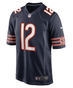 Velus Jones Jr. Chicago Bears Game Player Jersey - Navy