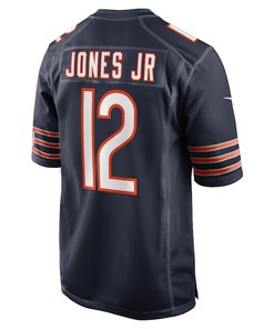 Velus Jones Jr. Chicago Bears Game Player Jersey - Navy