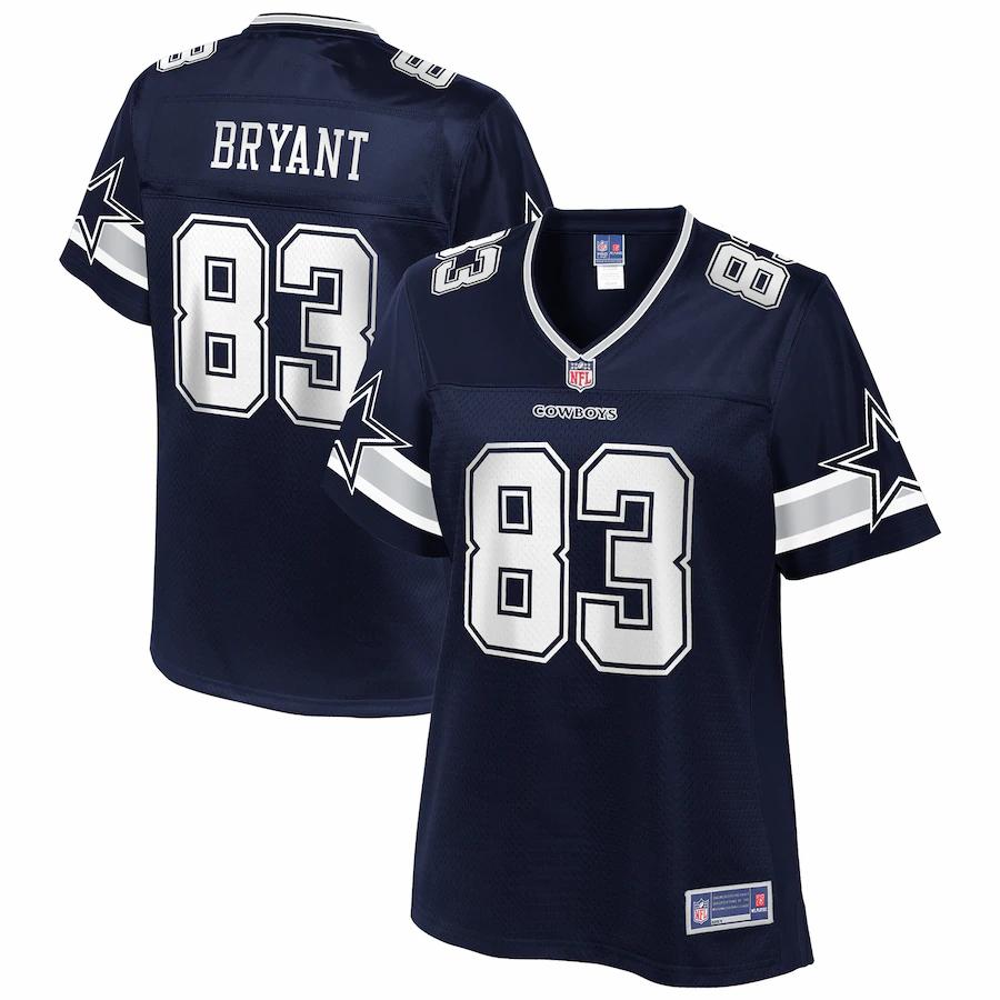 Ventell Bryant Dallas Cowboys Nfl Pro Line Womens Player Jersey - Navy