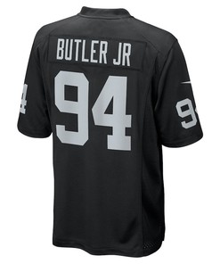 Vernon Butler 94 Las Vegas Raiders Game Jersey - Black
