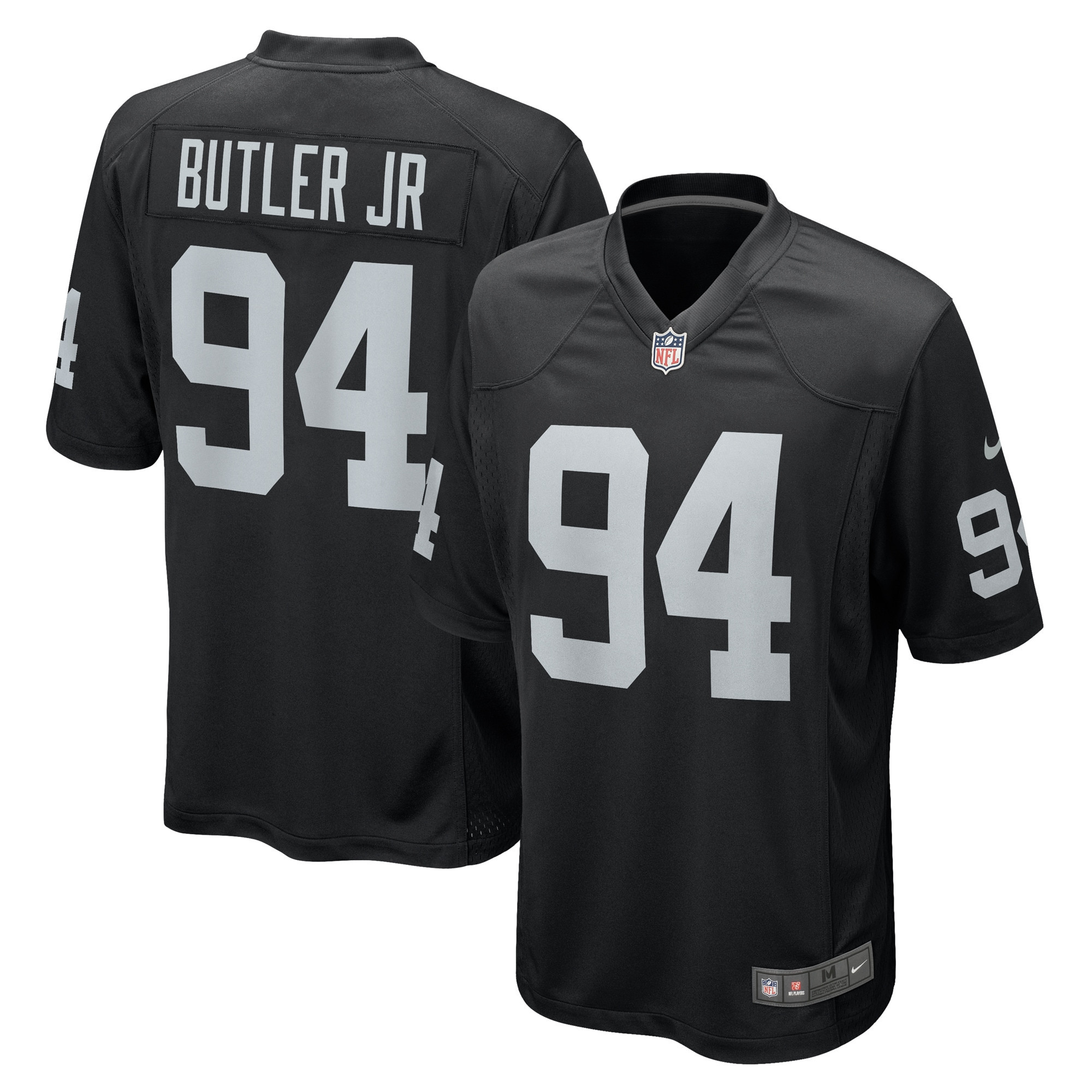 Vernon Butler Las Vegas Raiders Game Jersey - Black Nfl