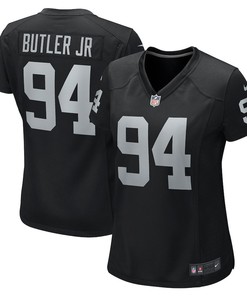 Vernon Butler Las Vegas Raiders Women's Game Jersey - Black