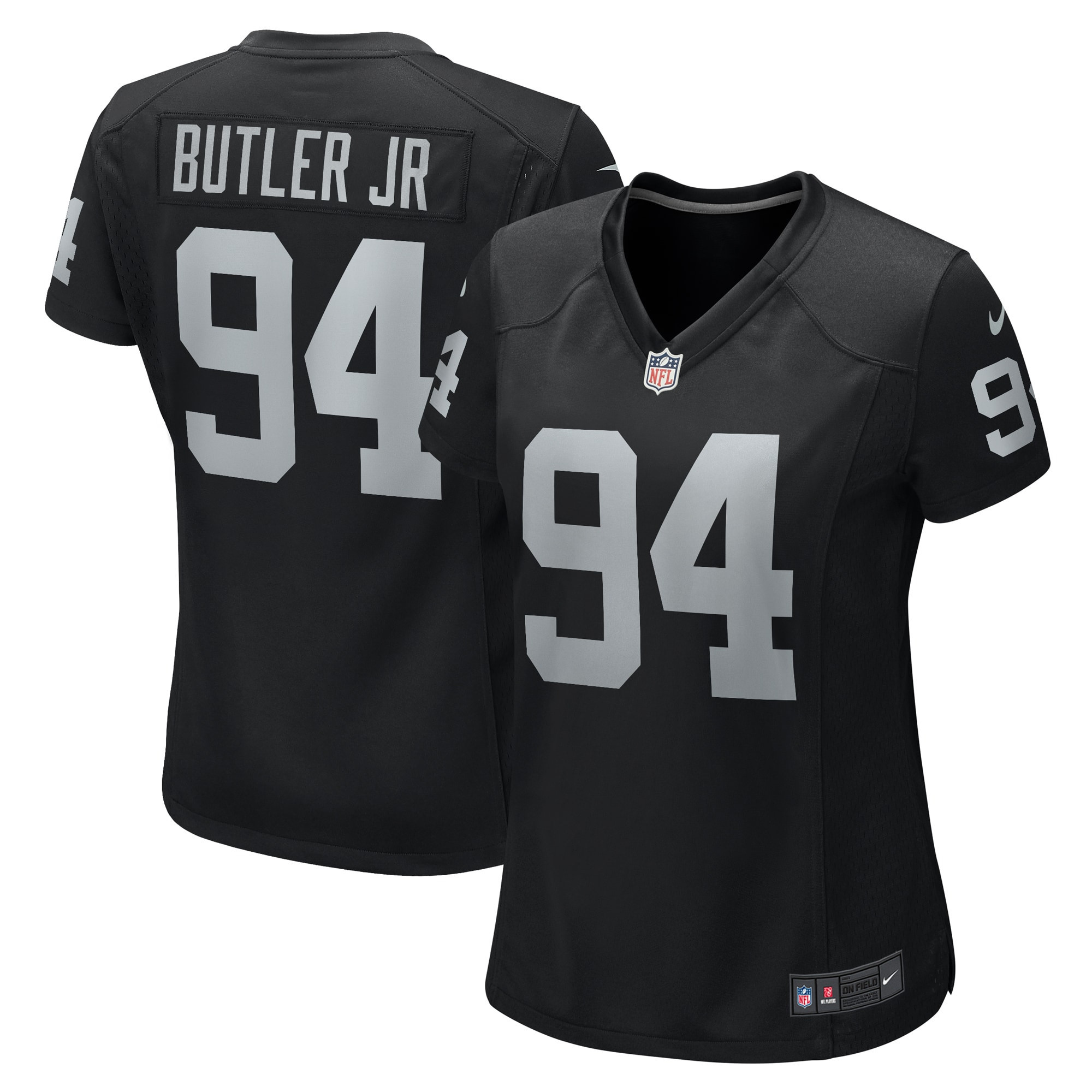 Vernon Butler Las Vegas Raiders Womens Game Jersey - Black Nfl