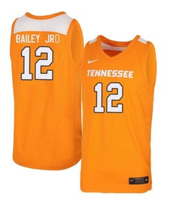 Victor Bailey Jr. 12 Tennessee Volunteers Elite Basketball Men Jersey - Orange White