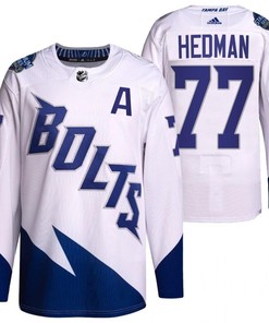 Victor Hedman 2022 Stadium Series Lightning 77 White Primegreen Jersey Jersey