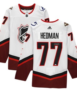 Victor Hedman Tampa Bay Lightning Autographed 2022 Nhl All-star Game Jersey - White