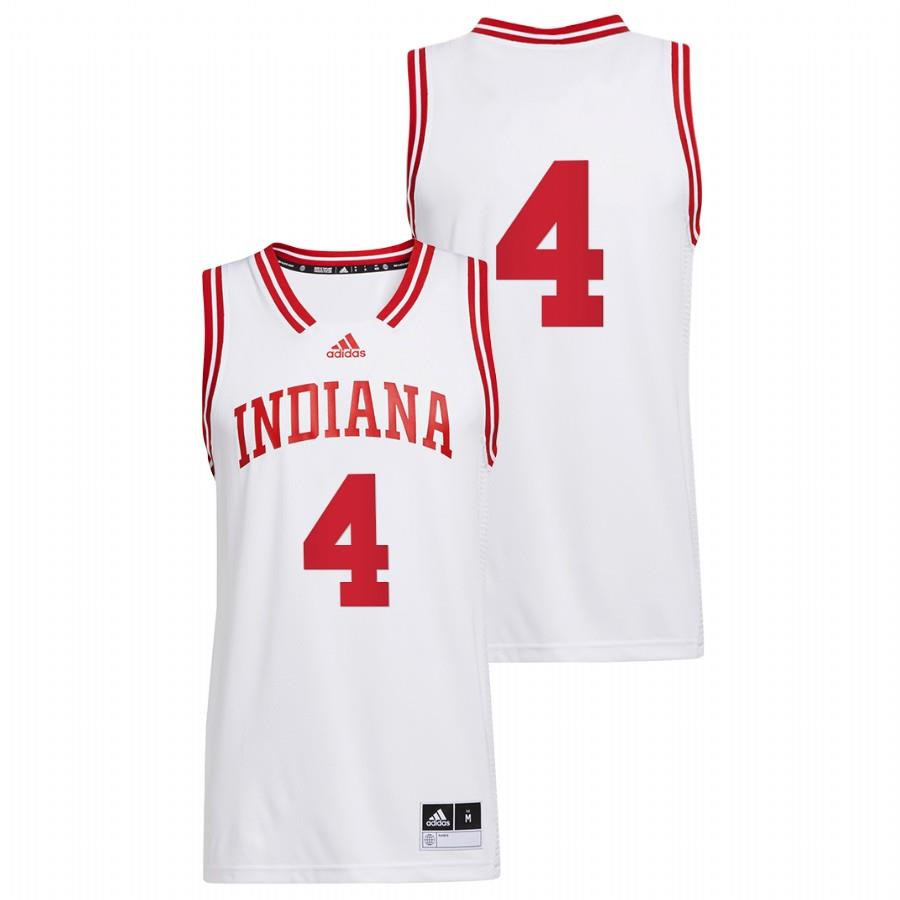 Victor Oladipo 4 White Indiana Hoosiers Alumni Basketball Reverse Retro Jersey