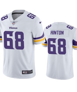 Vikings Kyle Hinton 68 Vapor Untouchable Limited White Jersey Men's