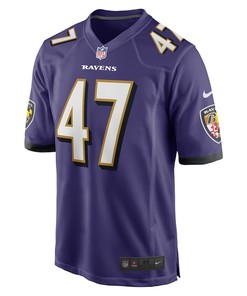 Vince Biegel Baltimore Ravens Player Game Jersey - Purple