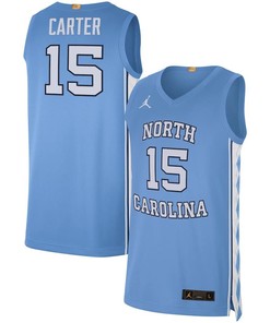 Vince Carter 15 North Carolina Tar Heels Alumni Limited Basketball Men Jersey - Carolina Blue