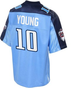 Vince Young Tennessee Titans Nfl Pro Line Retired Player Jersey - Navy