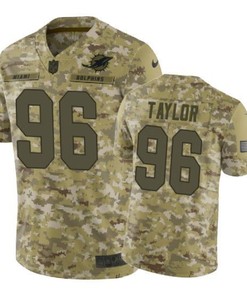 Vincent Taylor Jersey Nfl Camo Dolphins