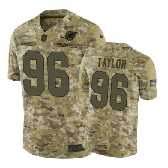 Vincent Taylor Jersey Nfl Camo Dolphins