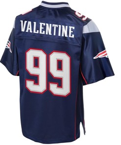 Vincent Valentine New England Patriots Nfl Pro Line Player Jersey - Navy