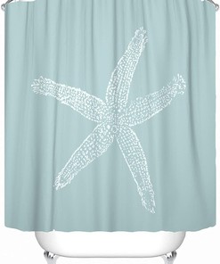 Vintage Floral Pattern Boho Shower Curtain - Abstract Design with Herbs and Wild Flowers Botanical Engraving Style for Bathroom 