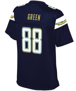 Virgil Green Los Angeles Chargers Nfl Pro Line Womens Player Jersey - Navy