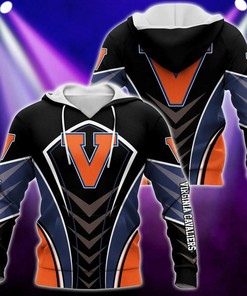 Virginia Cavaliers Armor Black 3D Hoodie Virginia Cavaliers Fan Gifts