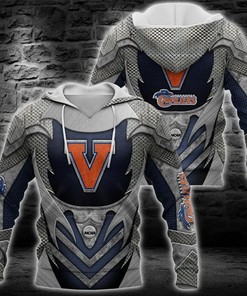 Virginia Cavaliers Armor Vintage 3D Hoodie NCAA Basketball Gifts
