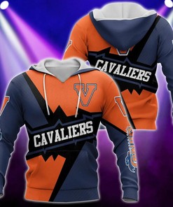 Virginia Cavaliers Logo for Gift Fathe's Day, Mother's Day 3D Hoodie Virginia Cavaliers Gifts for Men