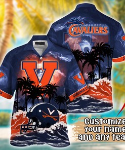 Virginia Cavaliers NCAA Best Hawaiian Shirt Ever- Customize Any Team Any League