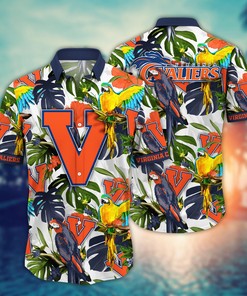 Virginia Cavaliers NCAA Flower Hawaii Shirt For Fans Ver 1