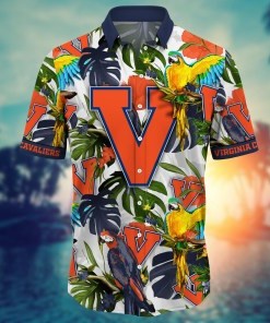 Virginia Cavaliers NCAA Flower Hawaii Shirt For Fans Ver 1