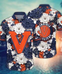 Virginia Cavaliers NCAA Flower Hawaii Shirt For Fans Ver 11