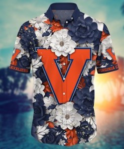 Virginia Cavaliers NCAA Flower Hawaii Shirt For Fans Ver 11