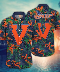 Virginia Cavaliers NCAA Flower Hawaii Shirt For Fans Ver 12