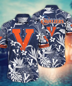 Virginia Cavaliers NCAA Flower Hawaii Shirt For Fans Ver 13