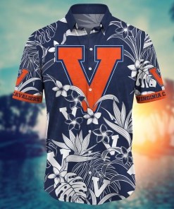 Virginia Cavaliers NCAA Flower Hawaii Shirt For Fans Ver 13