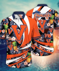 Virginia Cavaliers NCAA Flower Hawaii Shirt For Fans Ver 14