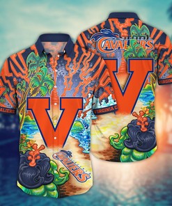 Virginia Cavaliers NCAA Flower Hawaii Shirt For Fans Ver 17