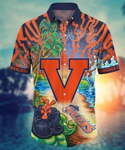 Virginia Cavaliers NCAA Flower Hawaii Shirt For Fans Ver 17