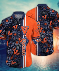 Virginia Cavaliers NCAA Flower Hawaii Shirt For Fans Ver 18