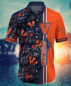 Virginia Cavaliers NCAA Flower Hawaii Shirt For Fans Ver 18