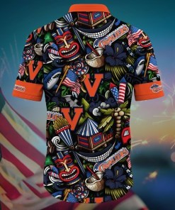 Virginia Cavaliers NCAA Flower Hawaii Shirt For Fans Ver 23