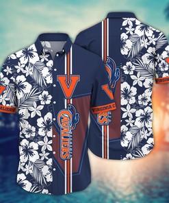 Virginia Cavaliers NCAA Flower Hawaii Shirt For Fans Ver 25