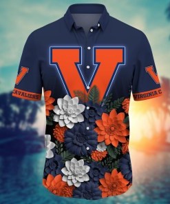 Virginia Cavaliers NCAA Flower Hawaii Shirt For Fans Ver 26