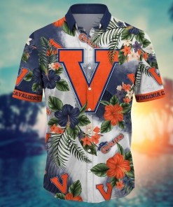 Virginia Cavaliers NCAA Flower Hawaii Shirt For Fans Ver 27