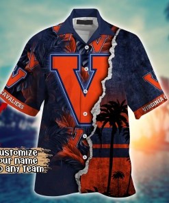 Virginia Cavaliers NCAA Flower Hawaii Shirt For Fans Ver 33