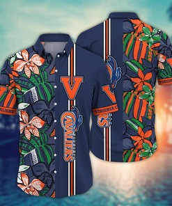 Virginia Cavaliers NCAA Flower Hawaii Shirt For Fans Ver 34