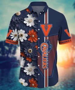 Virginia Cavaliers NCAA Flower Hawaii Shirt For Fans Ver 4